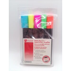 Universal Desk Highlighters Assortment 5 Pack 2003 08860 Untested Film TV Prop